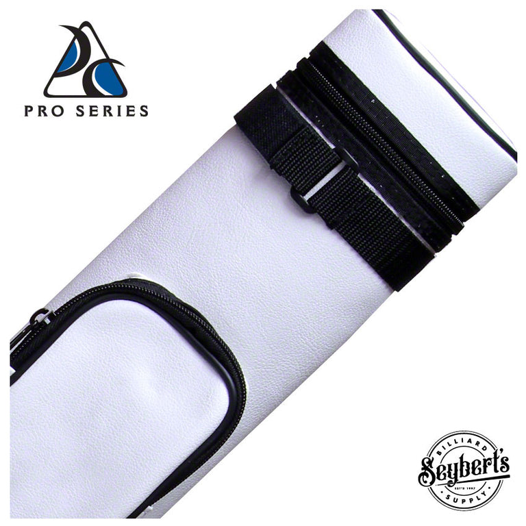 Pro Series Traditional White 2x2 Pool Cue Case