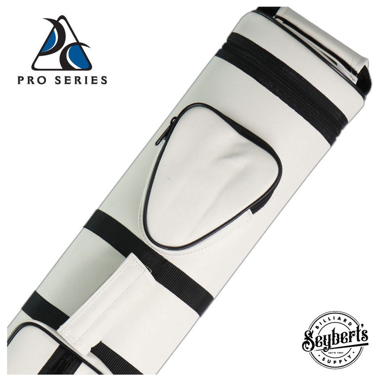 Pro Series Oval 3 x 5 White Pool Cue Case