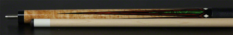 Rage RG215 Cocobolo with Green Graphic Pool Cue