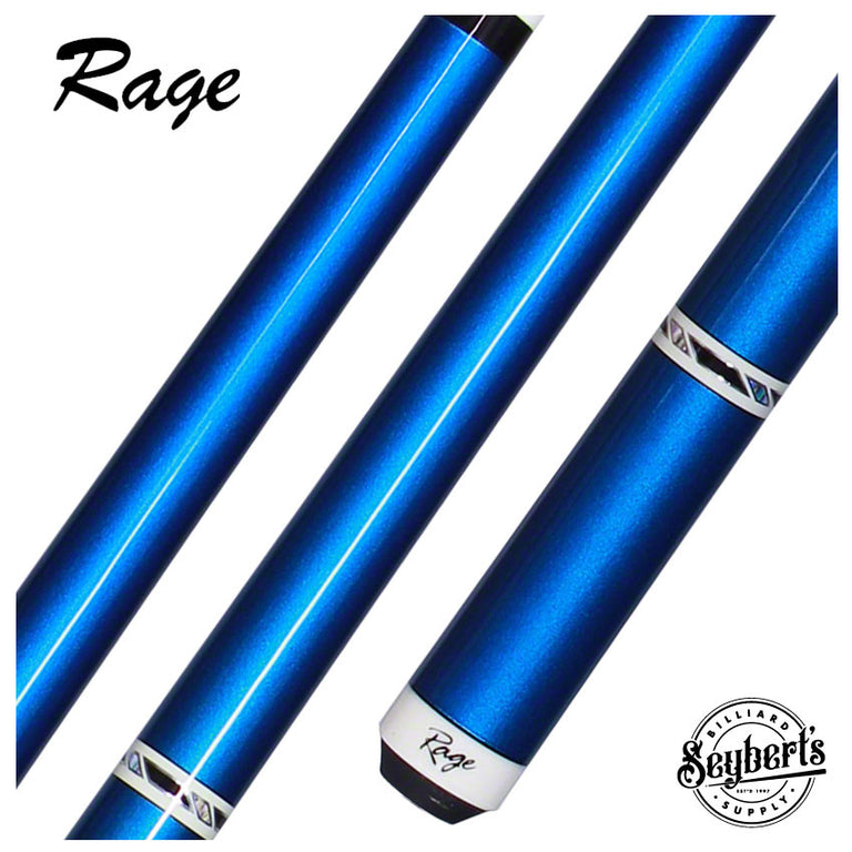 Rage Metallic Blue RG95 Pool Cue