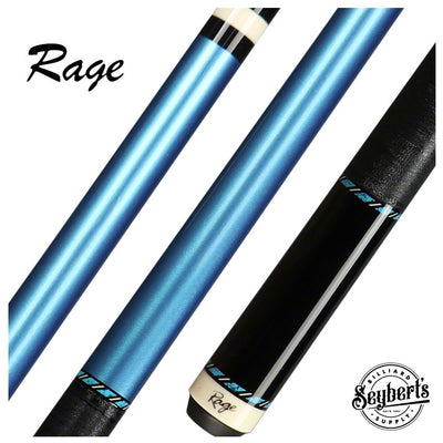 Rage RGC10 Black and Blue Pool Cue