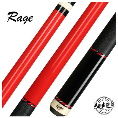Rage RGC9 Black and Red Pool Cue
