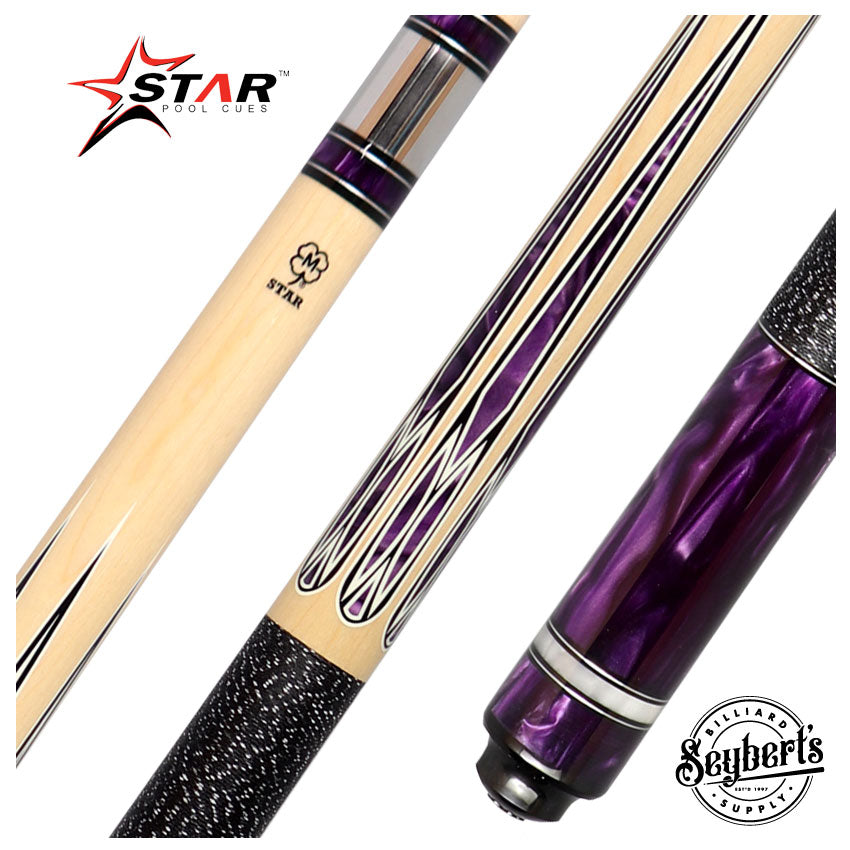 Star SP10 Star Cue Purple Pearl