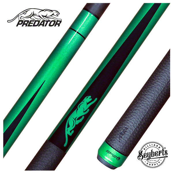 Predator P3 Revo Emerald Green Leather Wrap Pool Cue