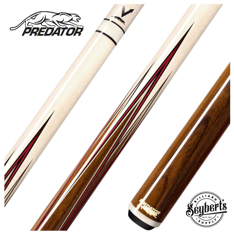 Predator 8 Point Sneaky Pete Rosewood No-Wrap Playing Cue - SP8ROSNW