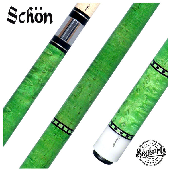 Schon STL5G 4 Point Pool Cue |Schon Custom Cue - Seybert's