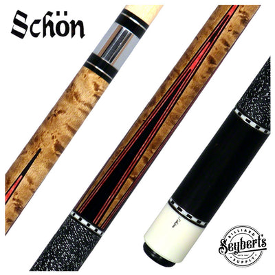 Schon STL5R Red Point Pool Cue