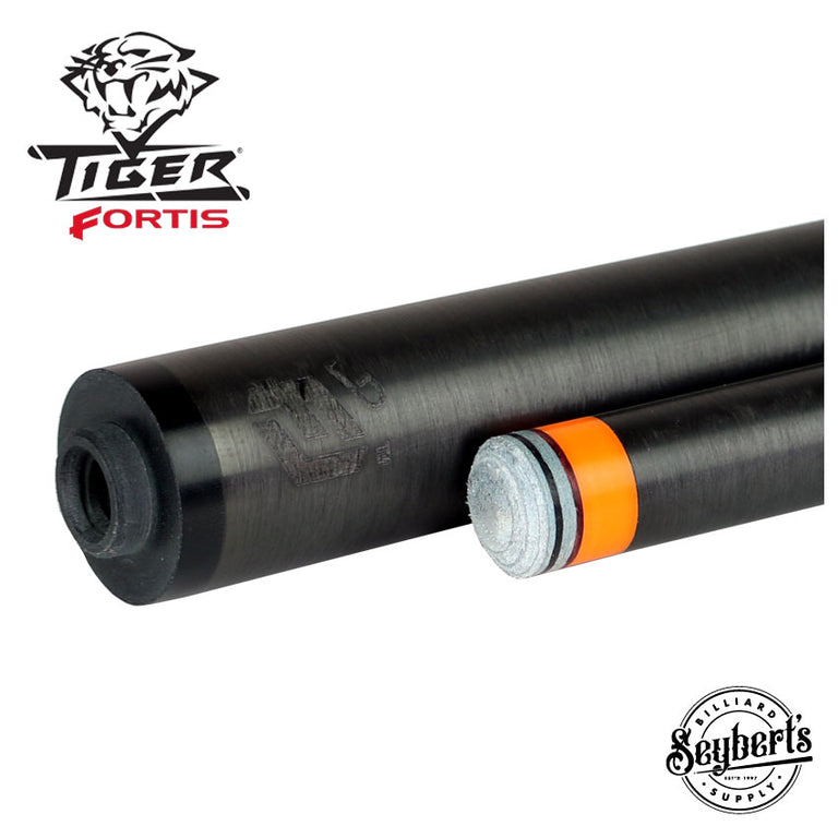 Tiger Fortis LD Carbon Fiber Shaft Thin Black Collar- 14 Thread