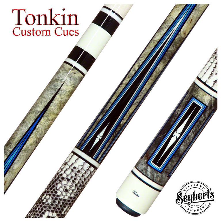 Tonkin Custom 4 Point Burl Pool Cue