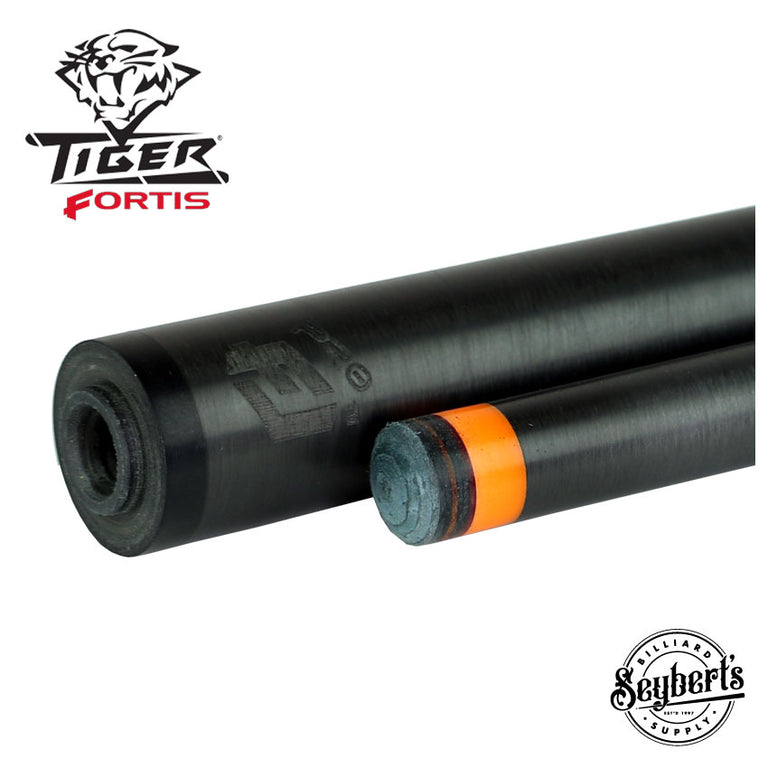 Tiger Fortis Pro Carbon Fiber Shaft Thin Black Collar- 14 Thread