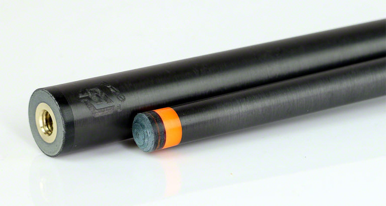 Tiger Fortis Pro Carbon Fiber Shaft Thin Black Collar- 18 Thread