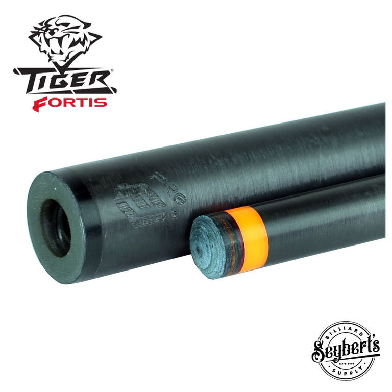 Tiger Fortis Pro Carbon Fiber Shaft Thin Black Collar-10 Thread