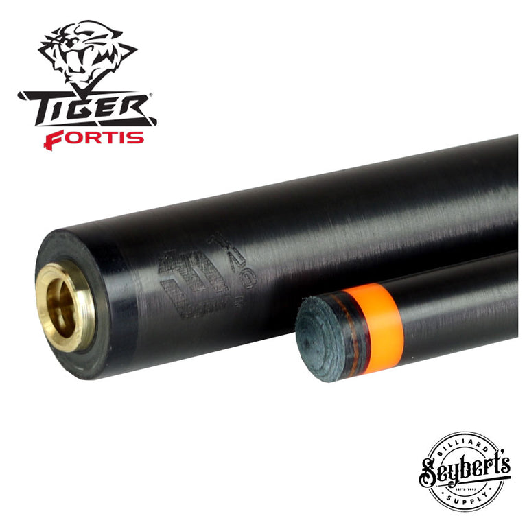 Tiger Fortis Pro Carbon Fiber Shaft Thin Black Collar- Uni-Loc