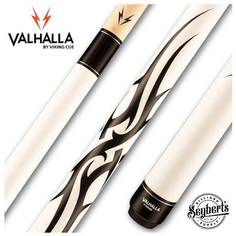 Valhalla Series VA203 White Monochromatic Pool Cue
