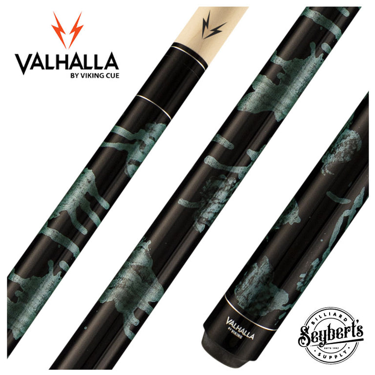 Valhalla Series VA214 Marble Paint Pool Cue - Seybert's Billiards Supply