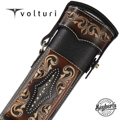 Volturi 4X8 Venice Black/Tan Custom Cue Case