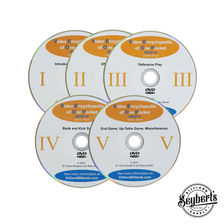 Video Encyclopedia of One Pocket 5 DVD Set