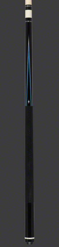 Ariel Carmeli Custom 6 point Ocean Blue Pool Cue | Custom Cue
