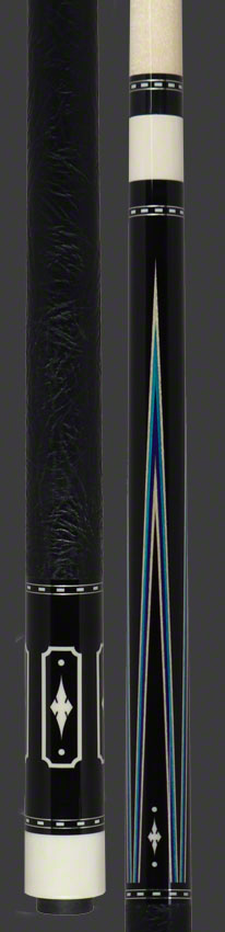 Ariel Carmeli Custom 6 point Ocean Purple Pool Cue | Custom