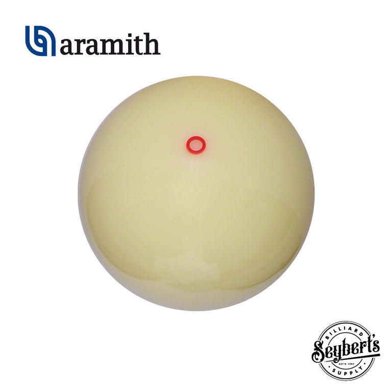 Aramith Red Circle Cue Ball