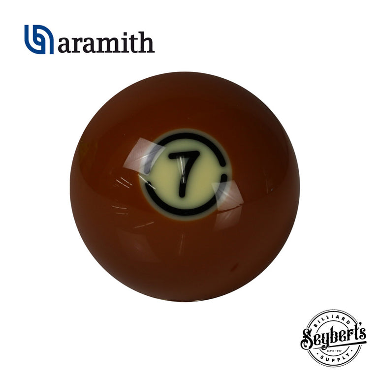 Aramith Tournament TV #07 Ball Brown