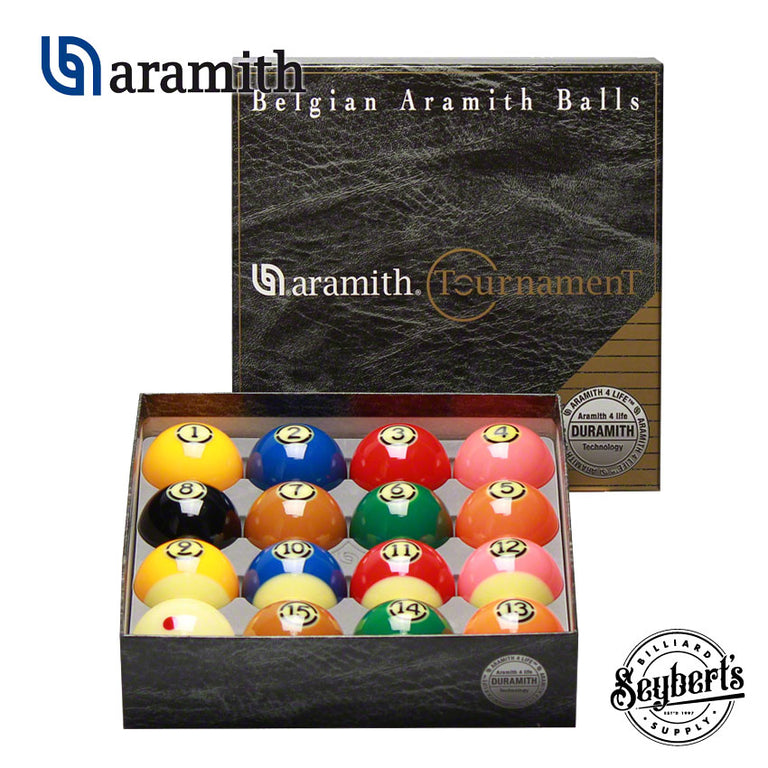 Aramith Ball Sets & Singles - Seybert's Billiards Supply