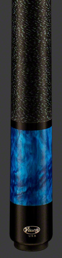 Viking B2807 A281 Ocean Blue Stained Blue Pearl Play Cue Linen Wrap