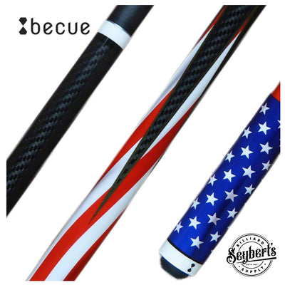 Becue V2 Carbon Fiber Old Glory Play Cue