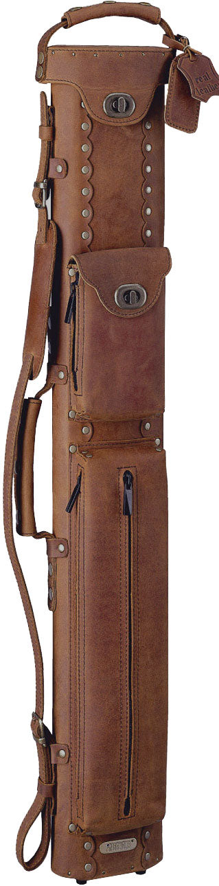 INSTROKE 本革ケース　2B3S Instroke Cue Cases | Instroke Buffalo Leather Cowboy Case | 2X3