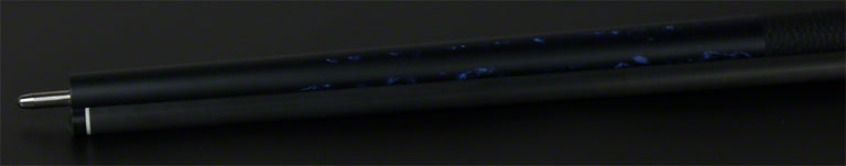Bull Carbon BCL10 Black and Blue Pearl Pool Cue with Bull Carbon Shaft