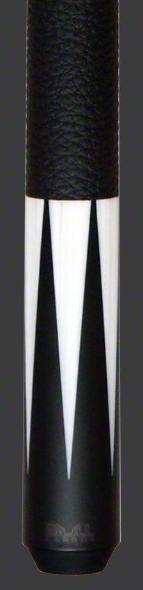 Bull Carbon BCL11 Black and White Pool Cue with Bull Carbon Shaft -  Seybert's Billiards Supply