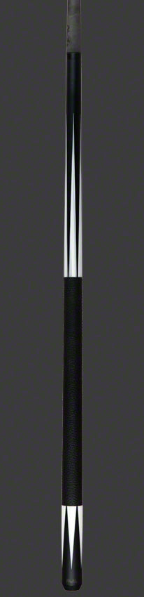 Bull Carbon BCL11 Black and White Pool Cue with Bull Carbon Shaft -  Seybert's Billiards Supply