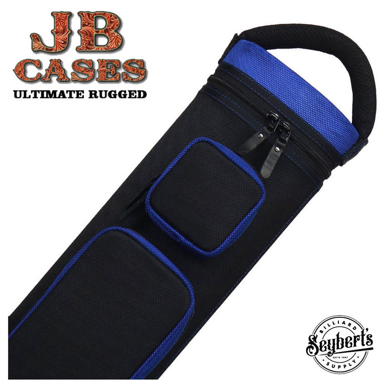 Black/Blue JB Ultimate Rugged Cue Case