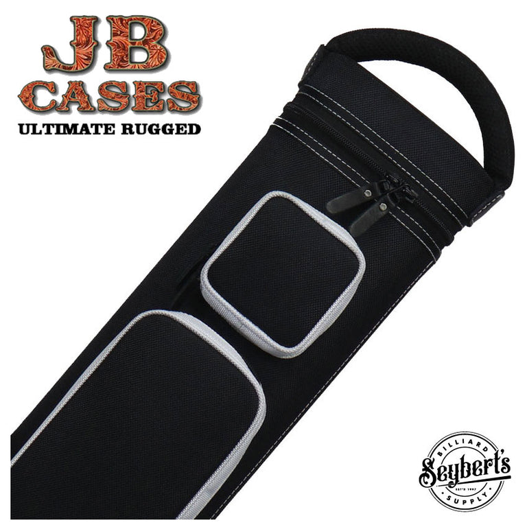 Black/White JB Ultimate Rugged Cue Case