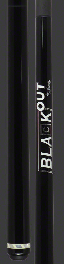Jacoby Black Out Carbon Fiber Break/Jump Cue - Black No Wrap
