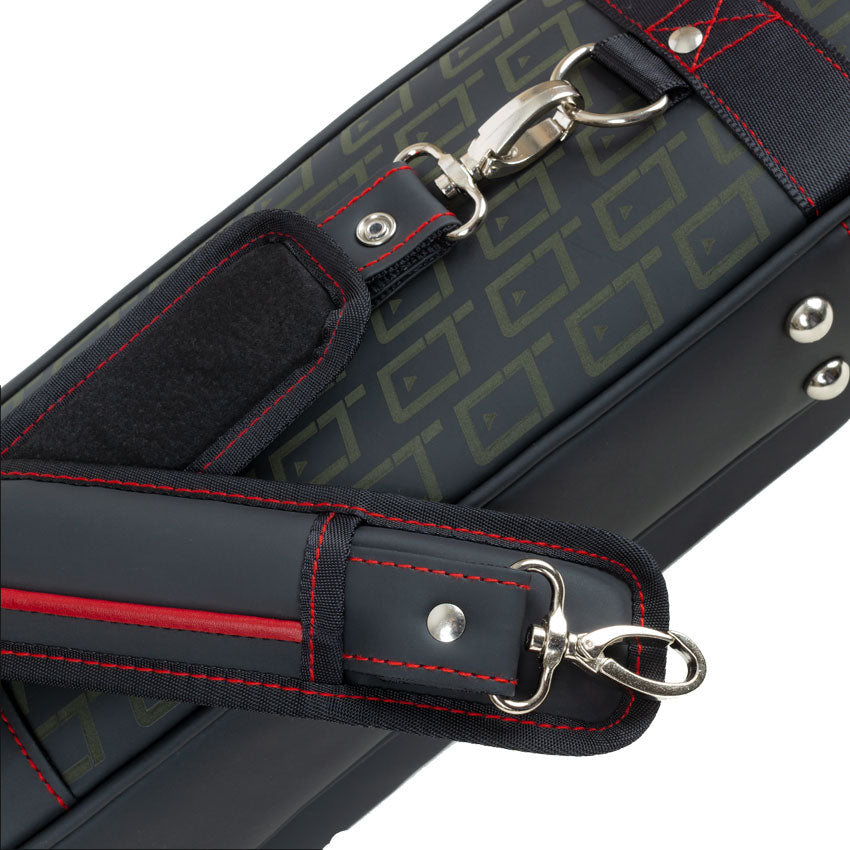 Cuetec Pro Line Black 2x4 Hard Professional Pool Cue Case - 95-750