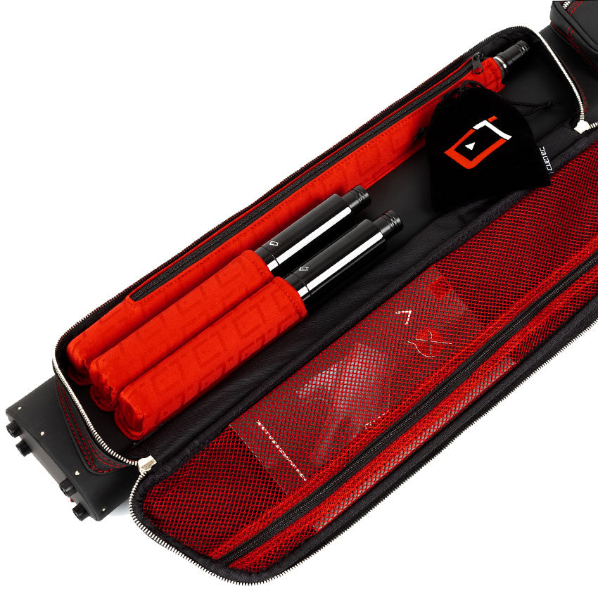 Cuetec Pro Line Black 2x4 Hard Professional Pool Cue Case - 95-750