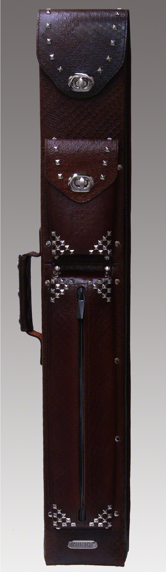 Instroke 2x4 FIT-C Brown Leather Pool Cue Case
