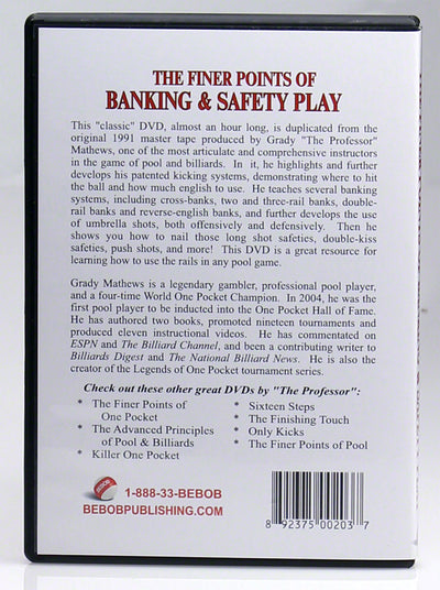 Grady Mathews Finer Points of Banking and Safety DVD