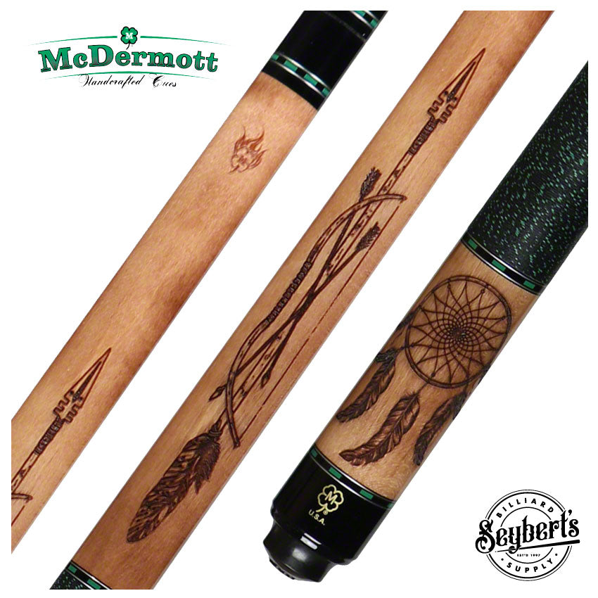 McDermott Cue G337 Wildfire - 3D Dreamcather McDermott Cue