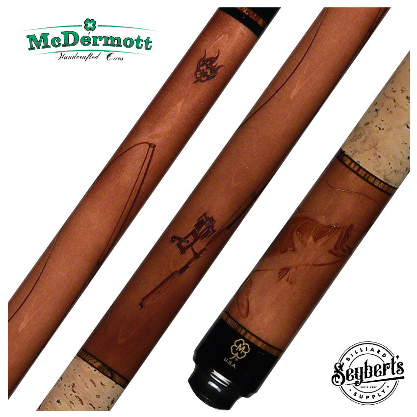 McDermott Cue G439 Fishing Wildfire | McDermott 3D Wildfire Cues