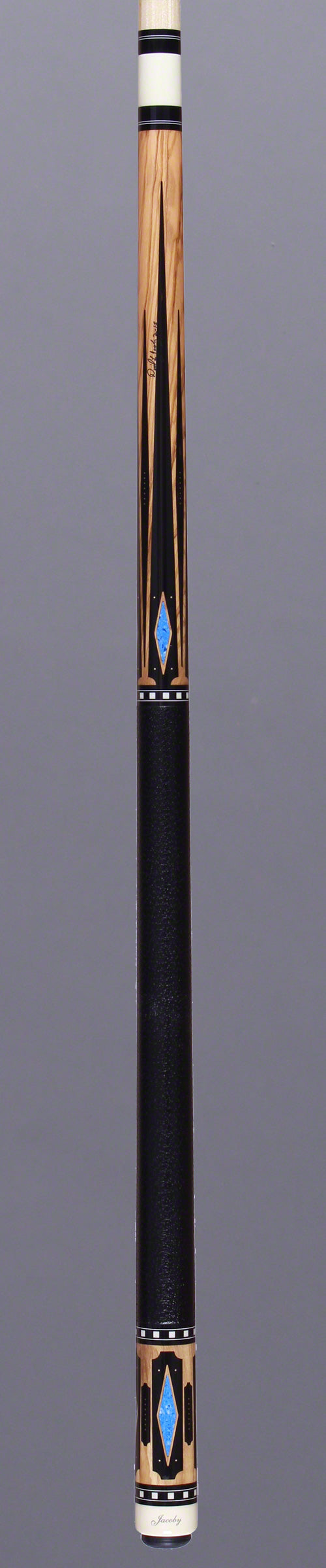 Jacoby HB5 Olivewood with Ebony Points Pool Cue