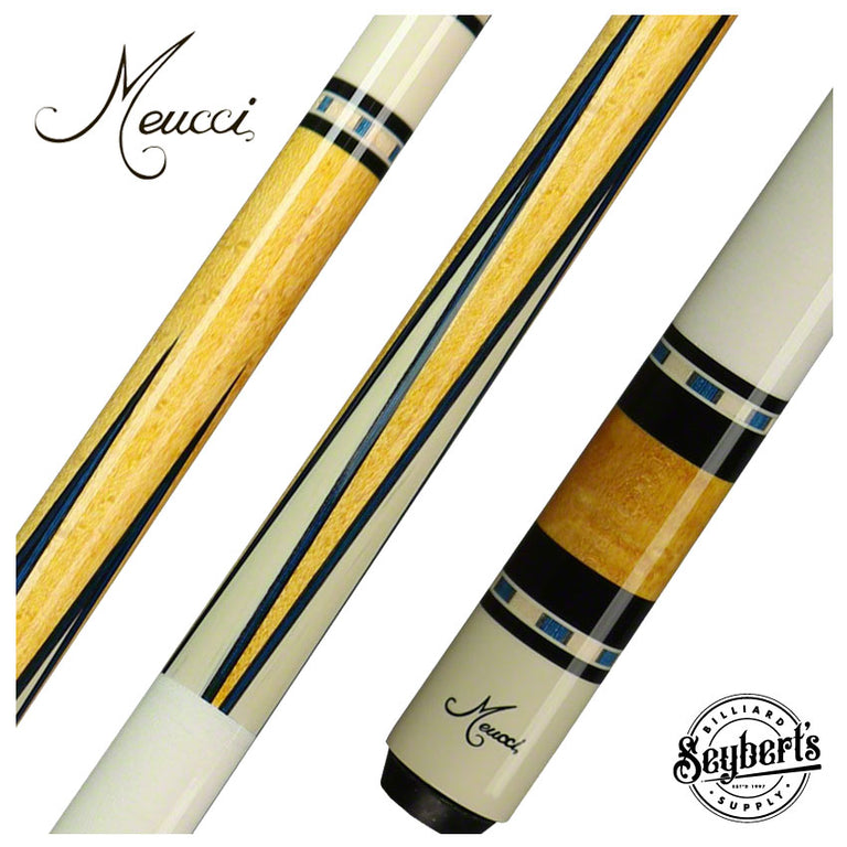 Meucci Stecca da Biliardo EC-8 Verde W/ Black Dot Albero & W Meucci Stecca da Biliardo EC-8 Verde W/ Black Dot Albero & W