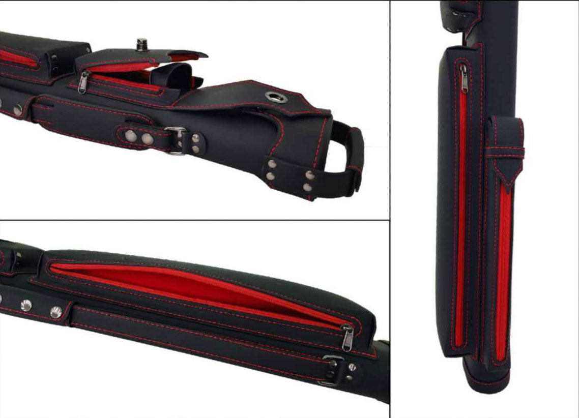 Holly Spectrum Stitched RubyPool Cue Case - HSR (DIS) - Seybert's