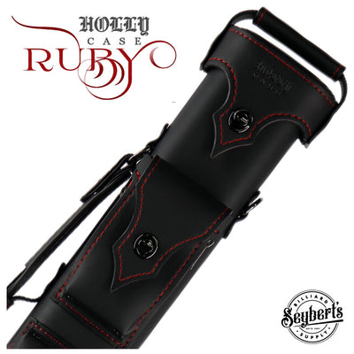 Holly Spectrum Ruby Stitched Cue Case