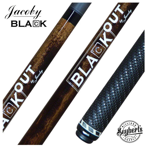 Jacoby Black Out Carbon Fiber Break Jump Cue | Made in The USA ...