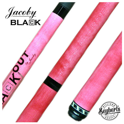 Jacoby Black Out Jump / Break Cue Pink No Wrap