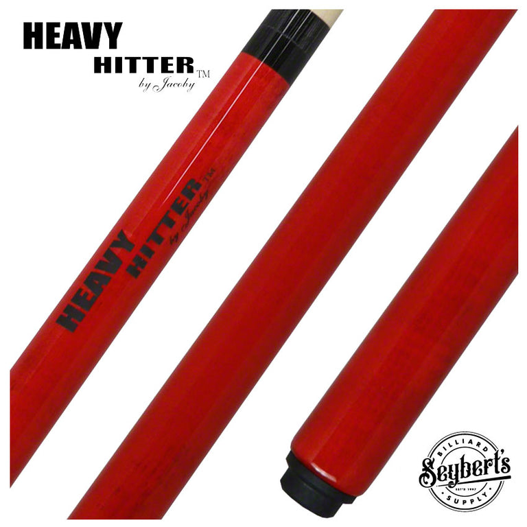 Jacoby Custom Heavy Hitter Break Cue - Red