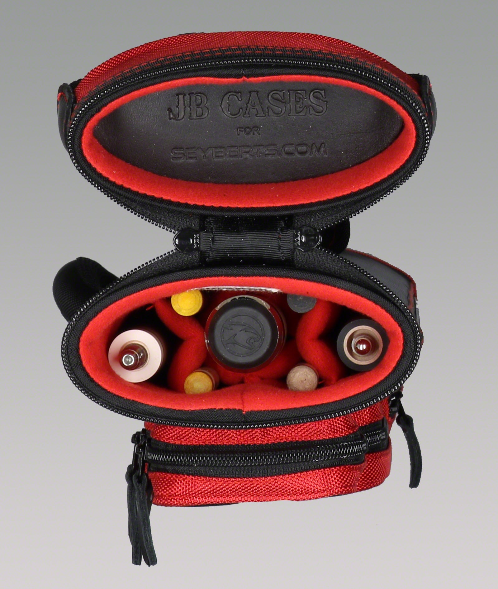 John Barton JB Rugged Black/Red JB Ultimate Rugged Cue Case