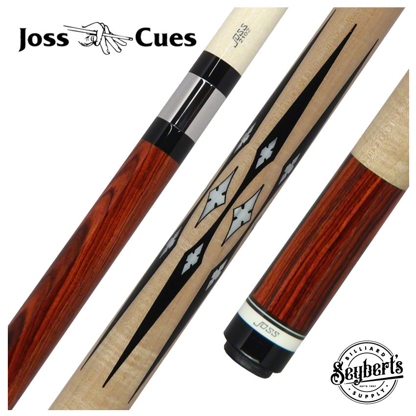Joss 20-149c Cocobolo Play Cue - Seybert's Billiards Supply